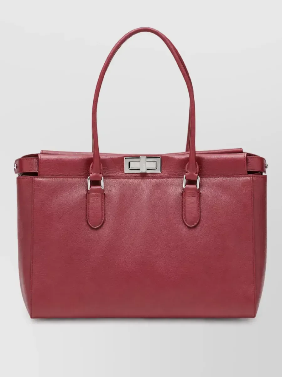 Fendi Peekaboo Small in Rot, Foto 1