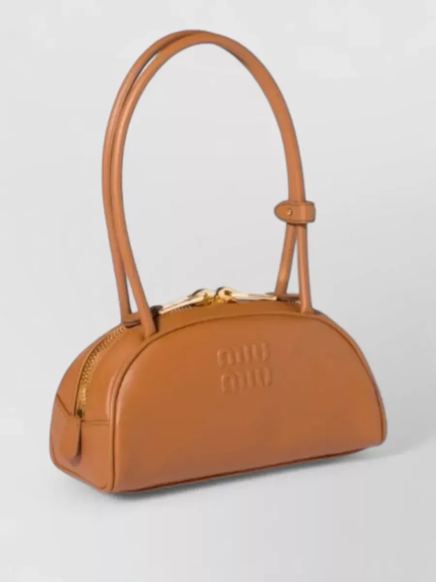 Miu Miu Matelassé in marrone, foto 2