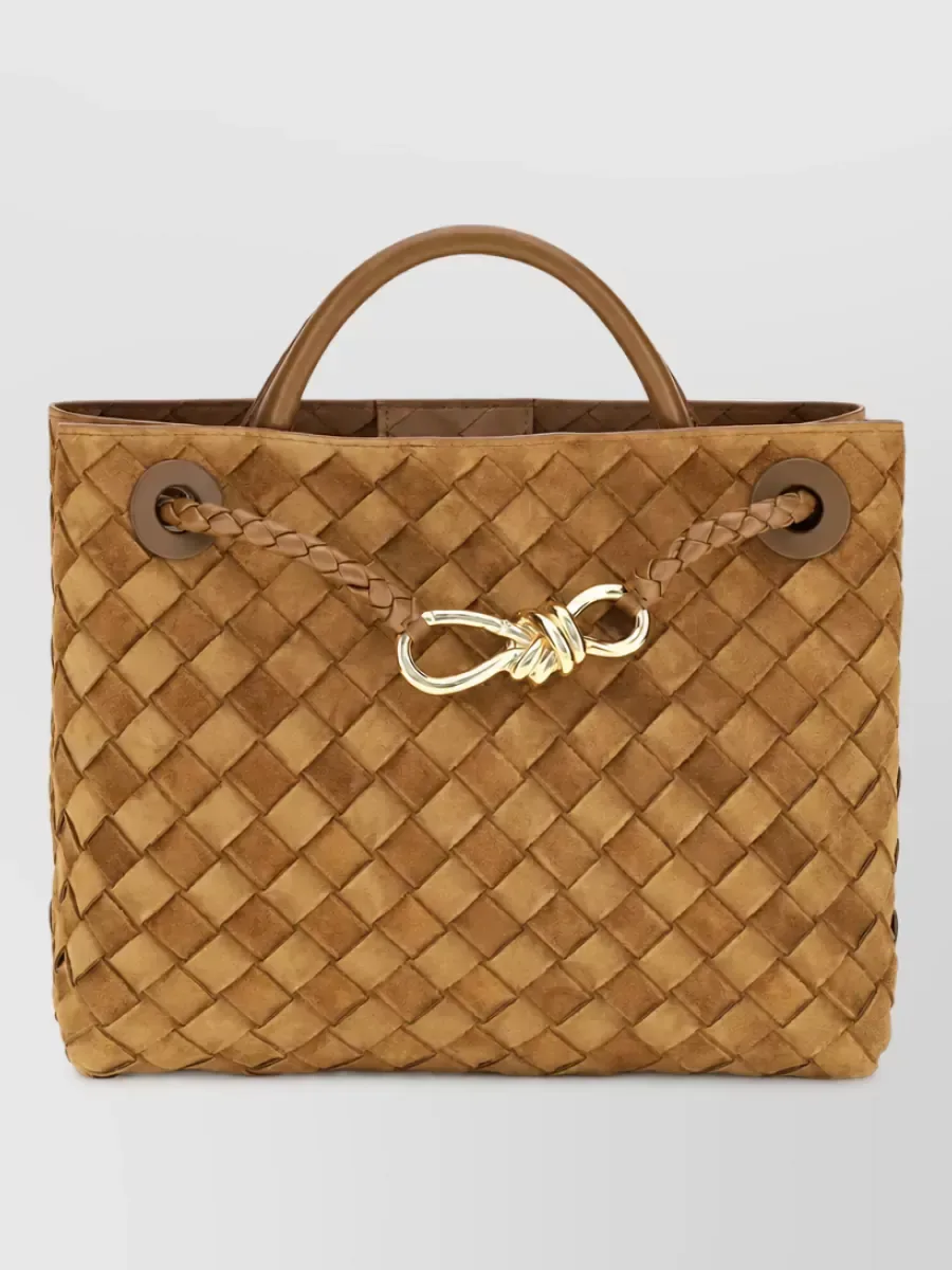Bottega Veneta Andiamo Small, коричневый цвет, фото 1