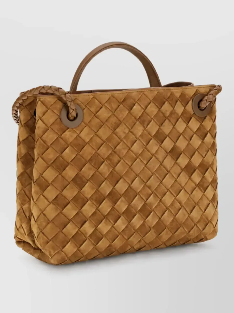 Bottega Veneta Andiamo Small, коричневый цвет, фото 3