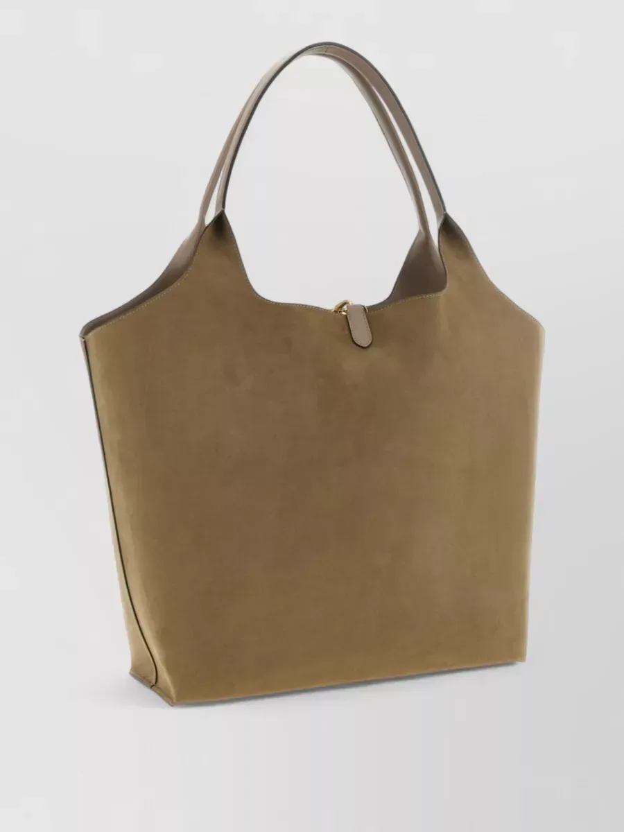 Stella McCartney Stella Logo Tote Bag in Braun, Foto 2