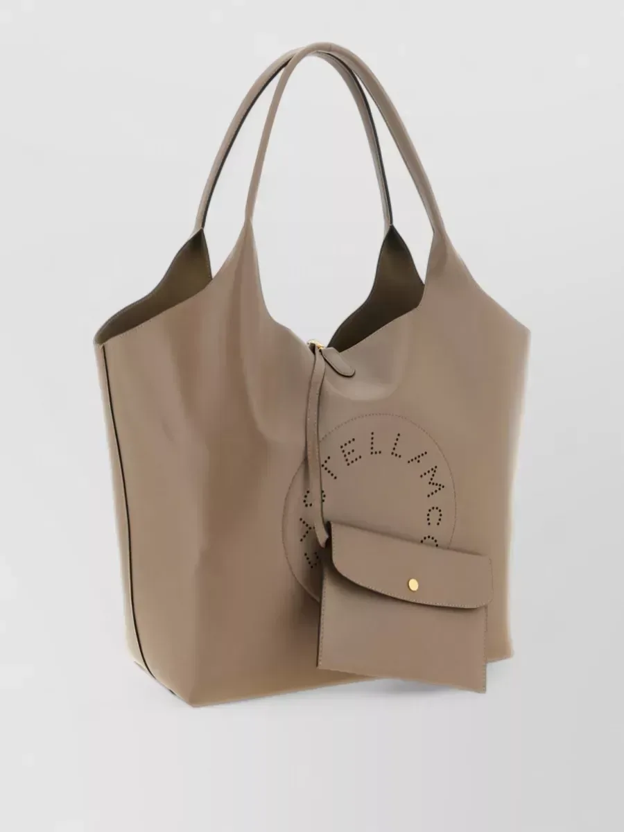 Stella McCartney Stella Logo Tote Bag in Braun, Foto 4