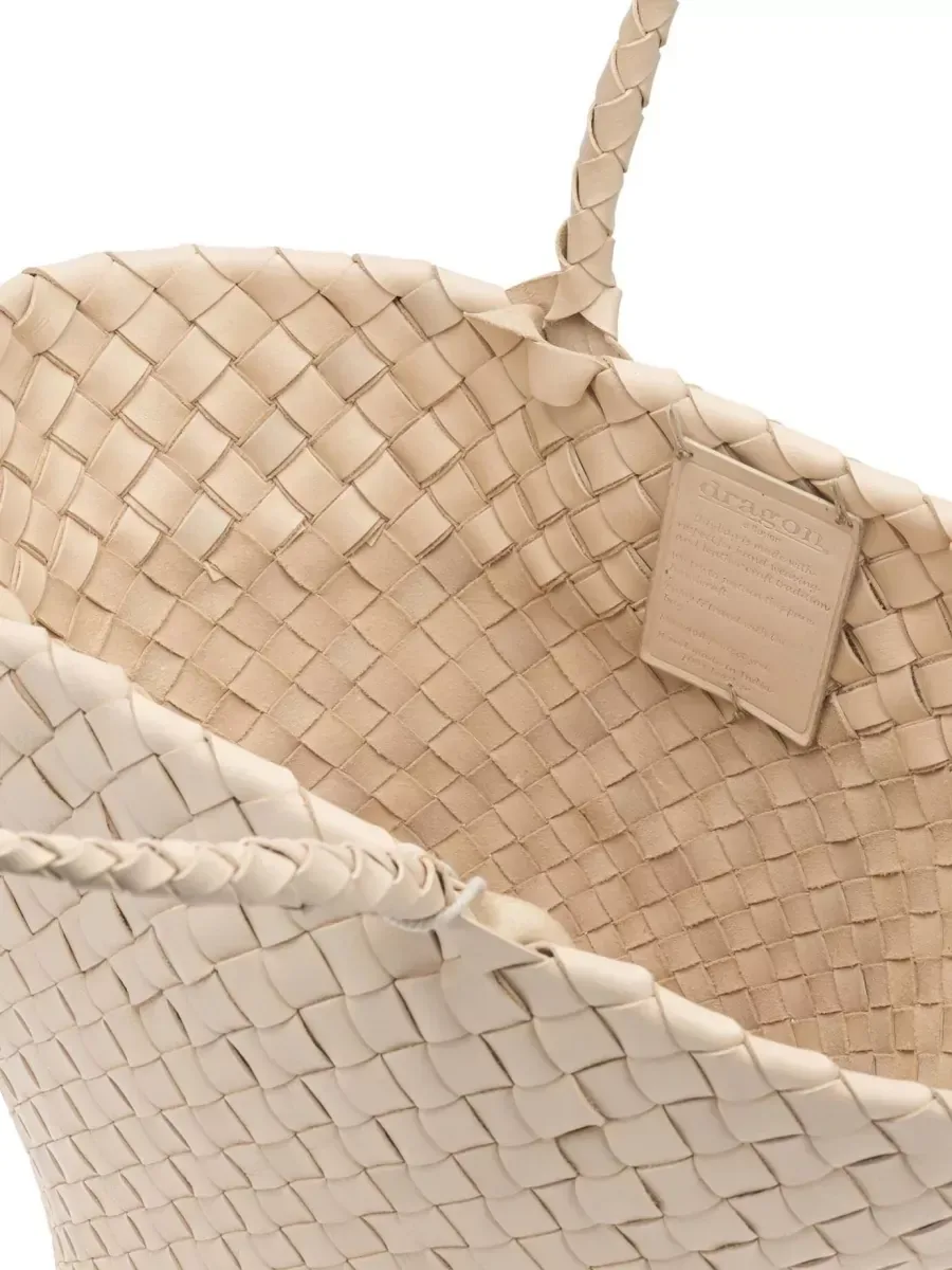 Dragon Diffusion Vintage Mesh Tote in Beige, Foto 4