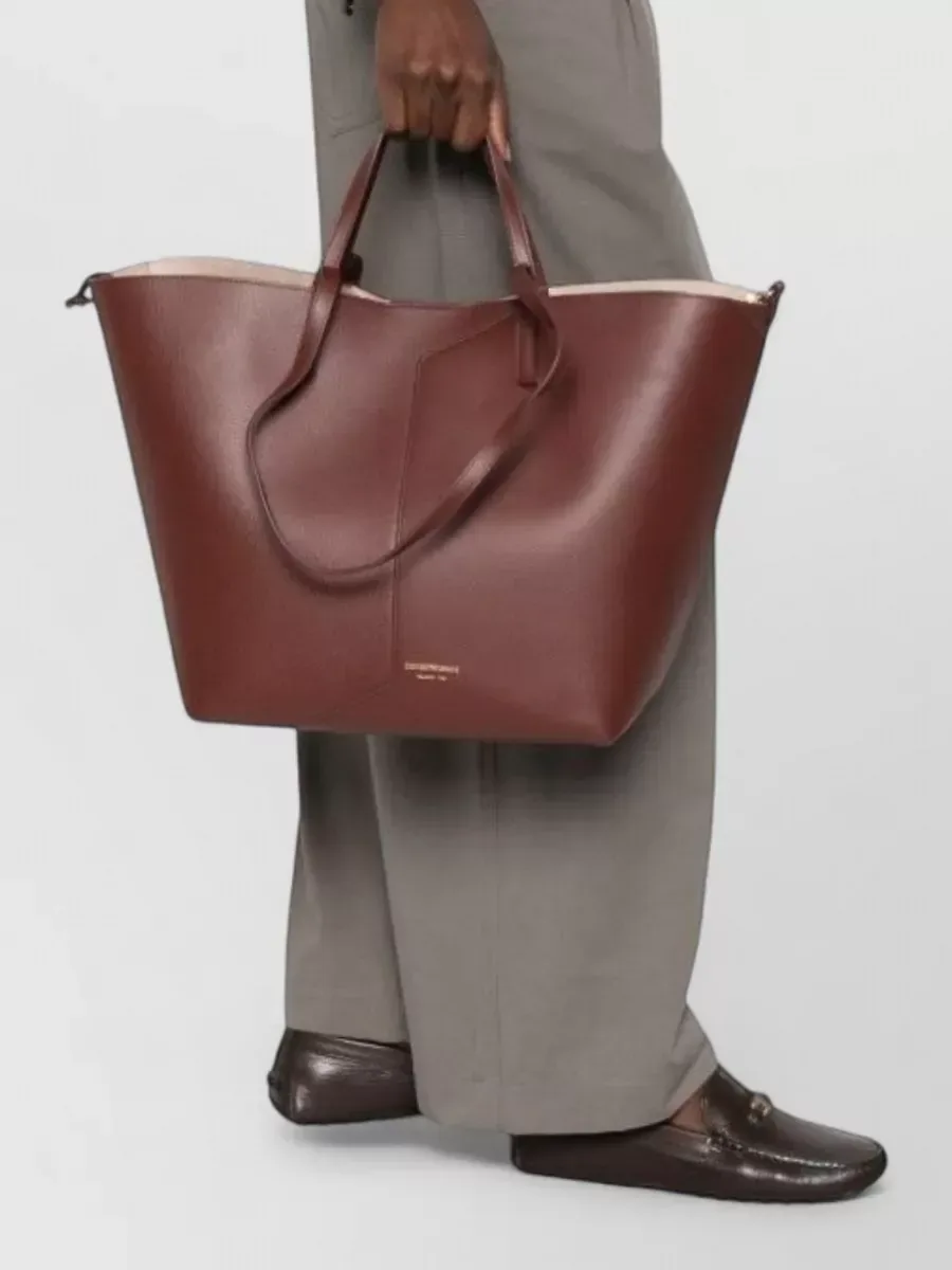Cabas Emporio Armani marron, photo 2