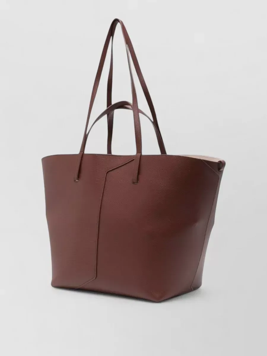 Cabas Emporio Armani marron, photo 4