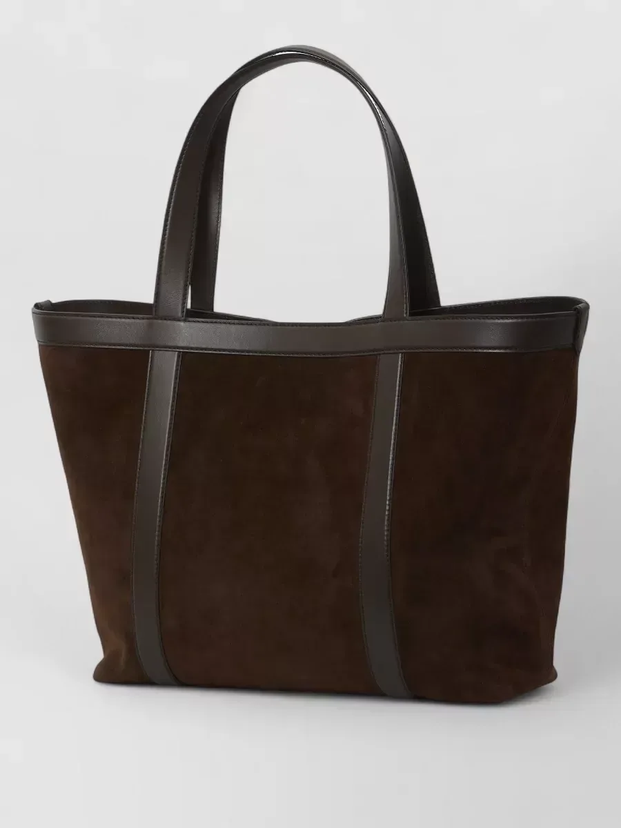 Borsa shopping Dolce&Gabbana Small in marrone, foto 2