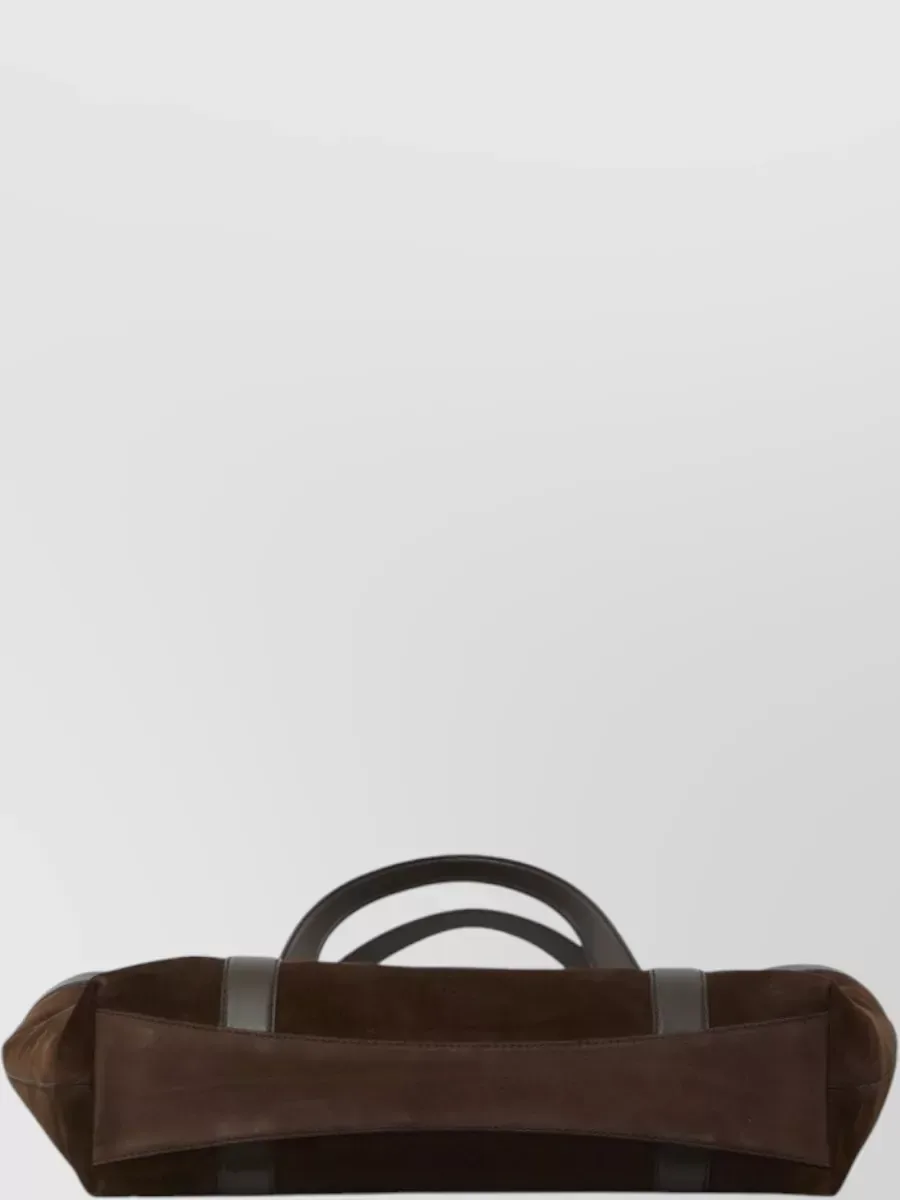 Borsa shopping Dolce&Gabbana Small in marrone, foto 3