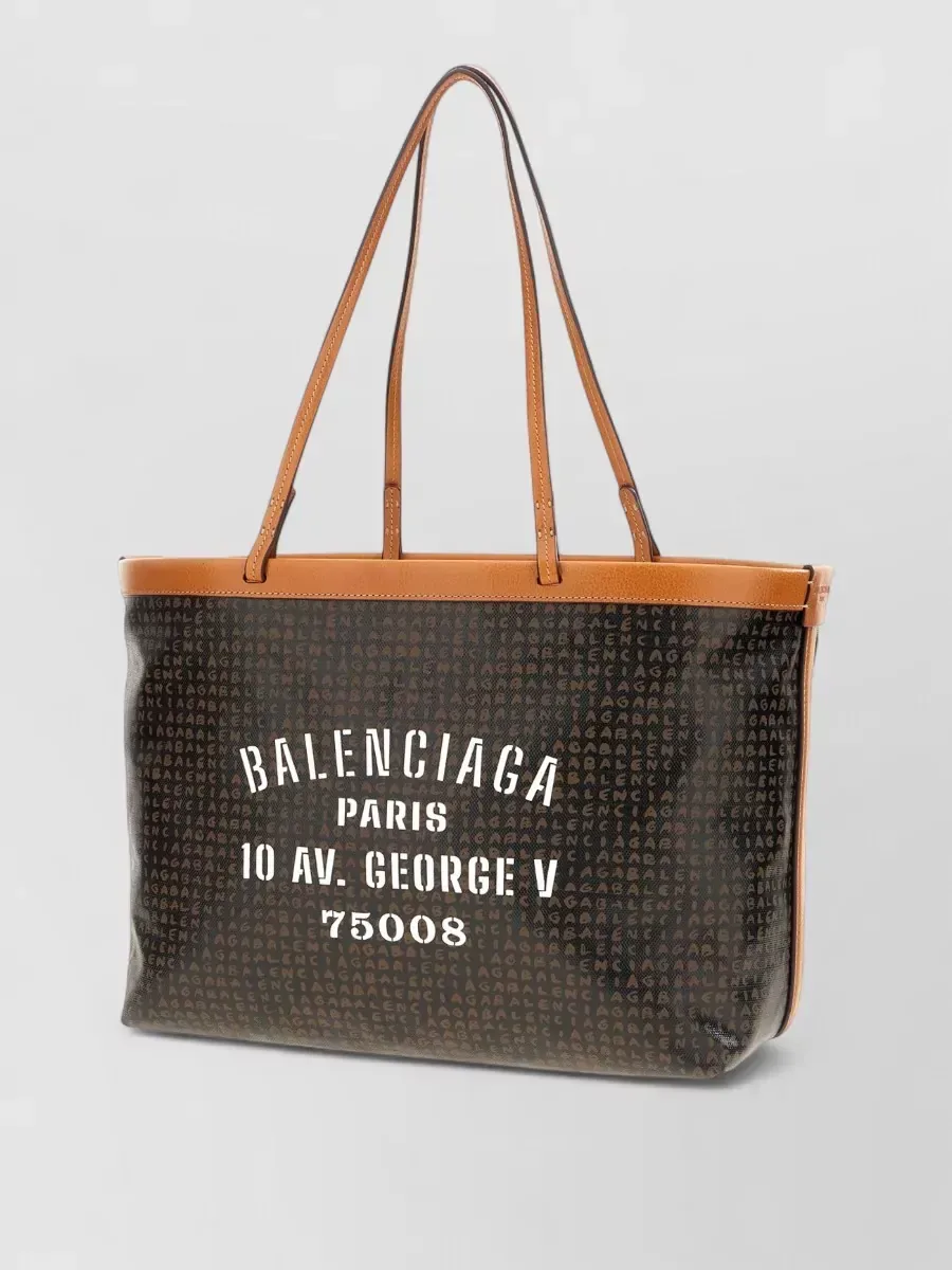 Balenciaga Shopping Medium Tote Bag in Braun, Foto 3