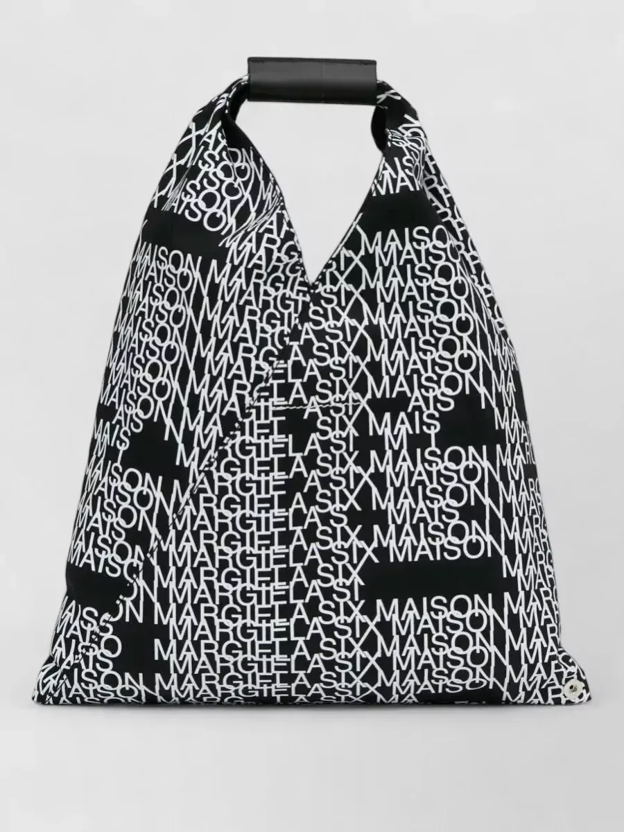 MM6 Maison Margiela Japanese Small حقيبة توت سوداء، صورة 1