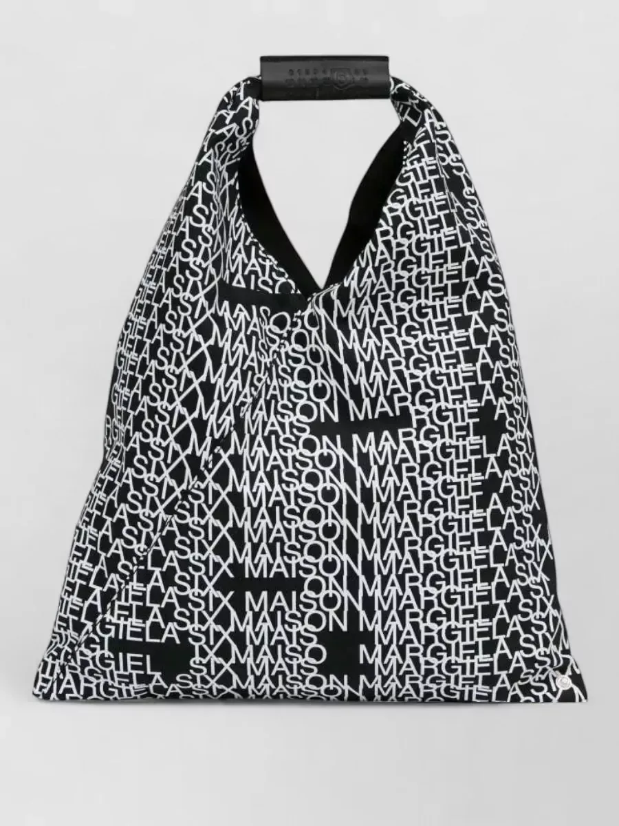 MM6 Maison Margiela Japanese Small حقيبة توت سوداء، صورة 2