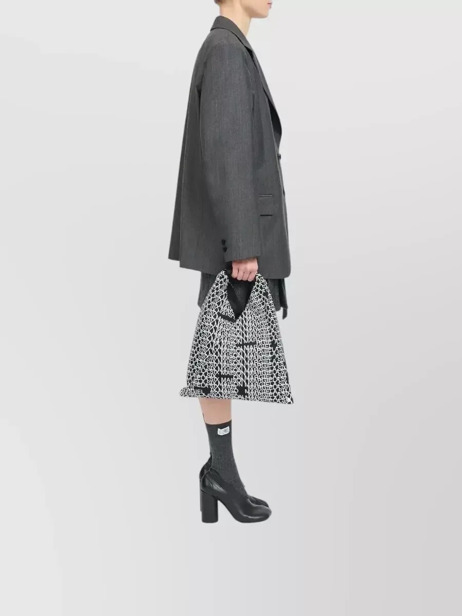 MM6 Maison Margiela Japanese Small حقيبة توت سوداء، صورة 4