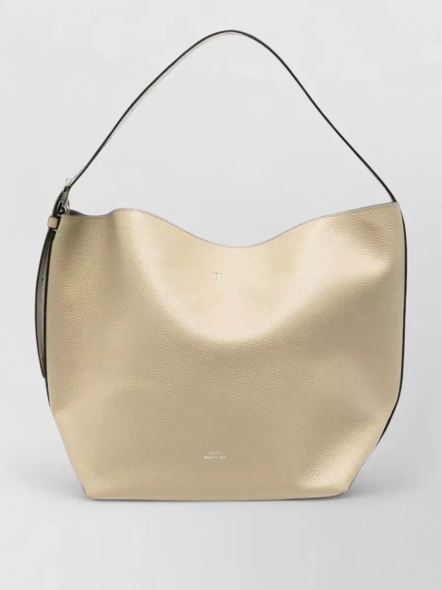 Totême Belted Shoulder Bag in Beige, photo 1