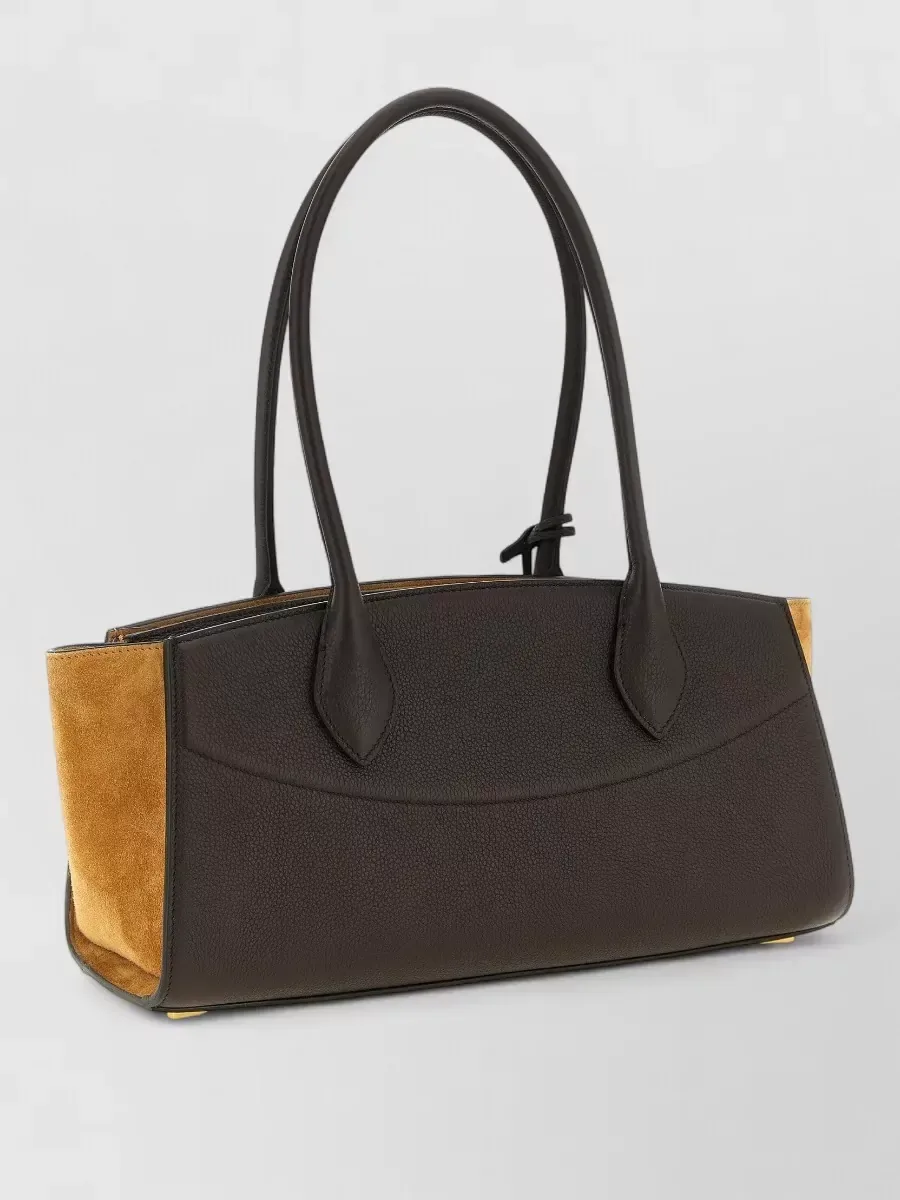 Borsa tote Ferragamo The Studio Soft Medium marrone, foto 1