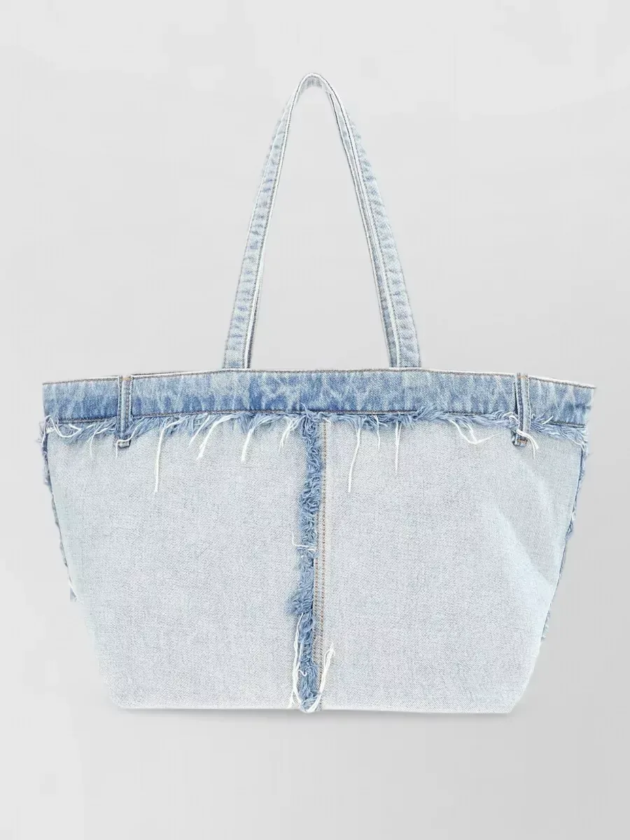 Alexander Wang Cotton Pocket Tote Bag in Hellblau, Foto 2