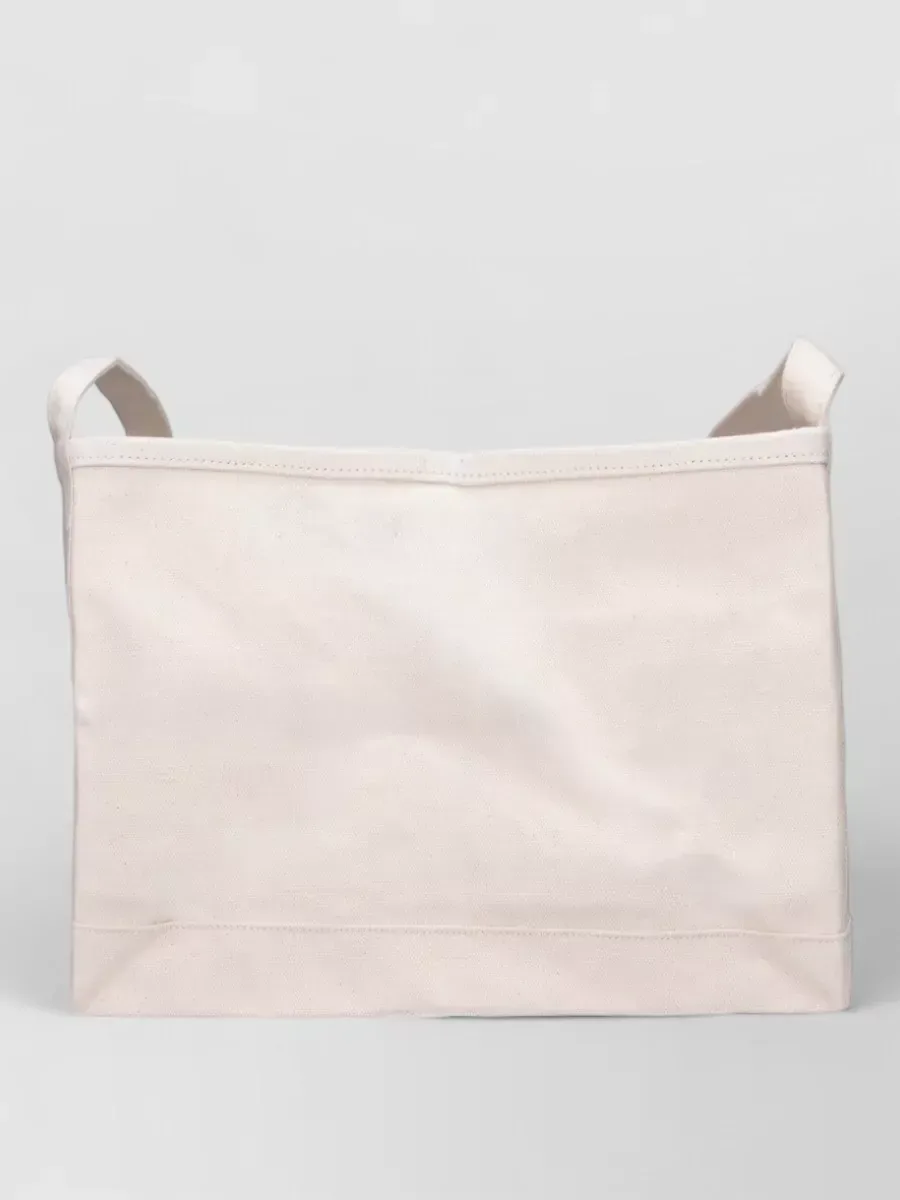 Carhartt WIP Canvas Tote in White, photo 3