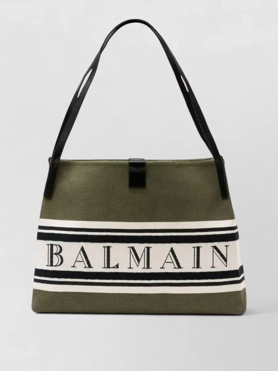 Balmain Release Medium in Olive/Black/White, photo 1