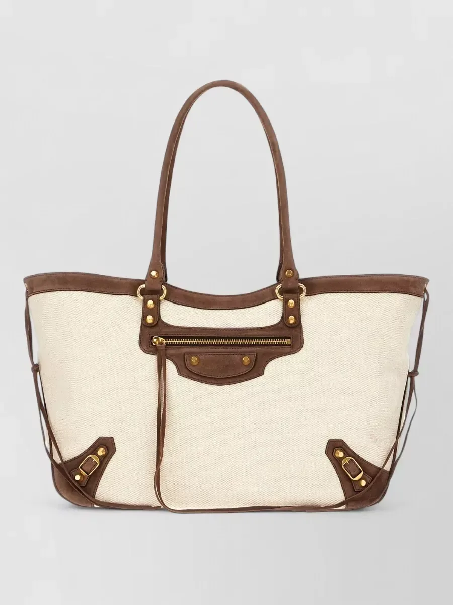 Balenciaga Le City Medium in Beige, photo 1