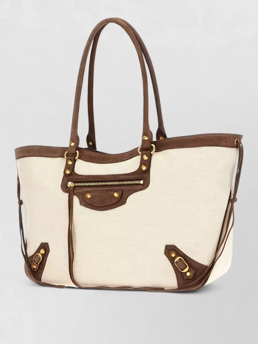 Balenciaga Le City Medium in Beige, photo 3