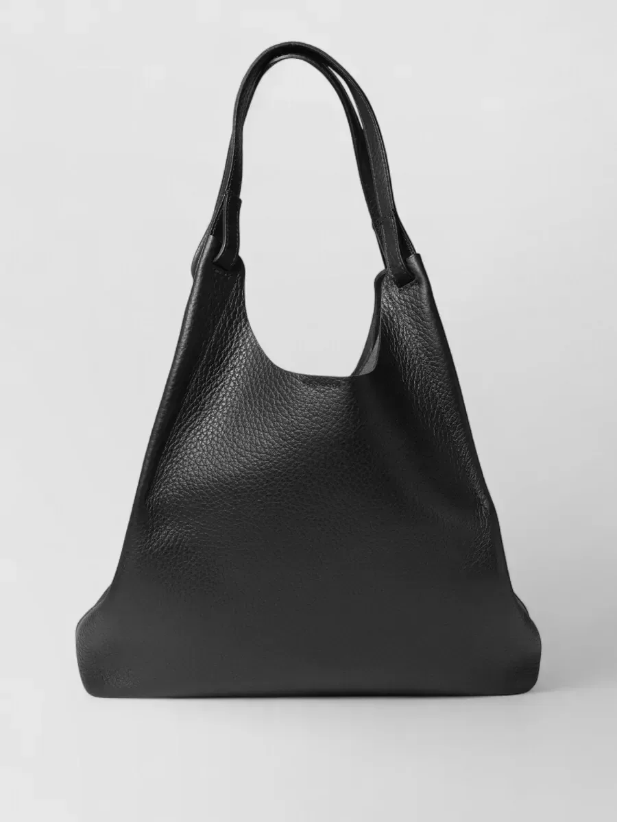 Gianni Chiarini Leather Tote in Black, photo 2