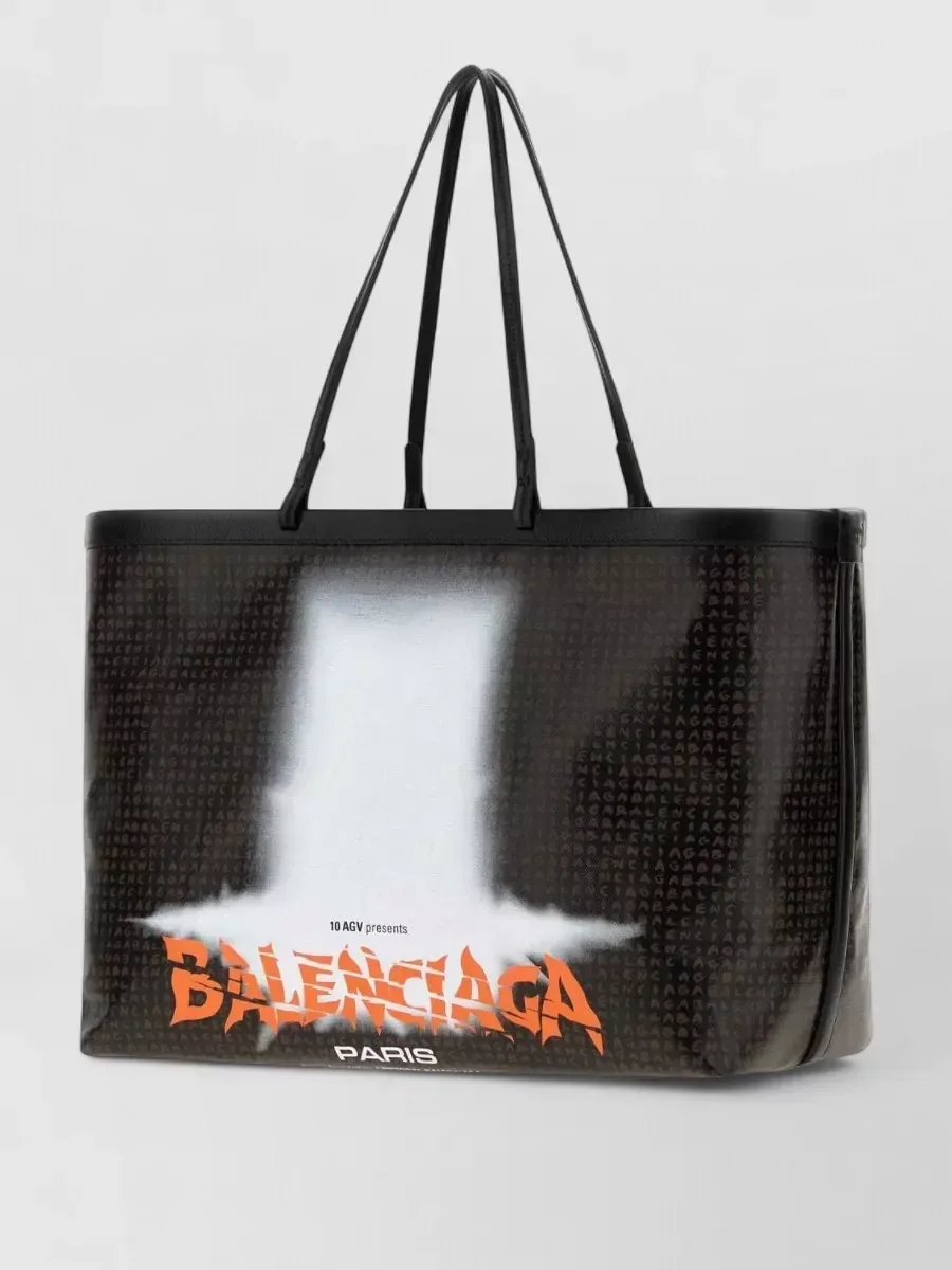 Balenciaga Shopping Tote 黑色款,图片 2
