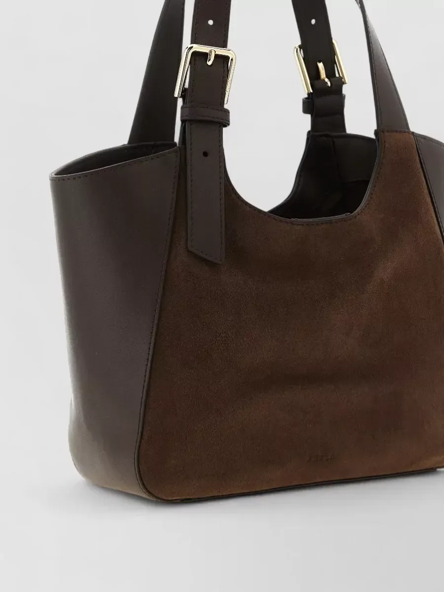 Furla Tote Bag aus Kalbsleder in Braun, Foto 3