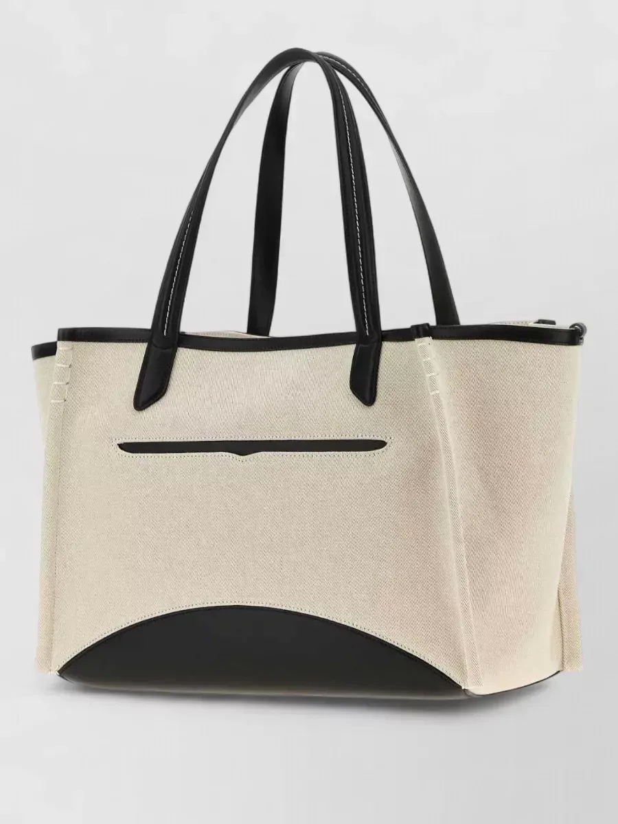 JW Anderson Loafer Bag in Beige, Foto 1