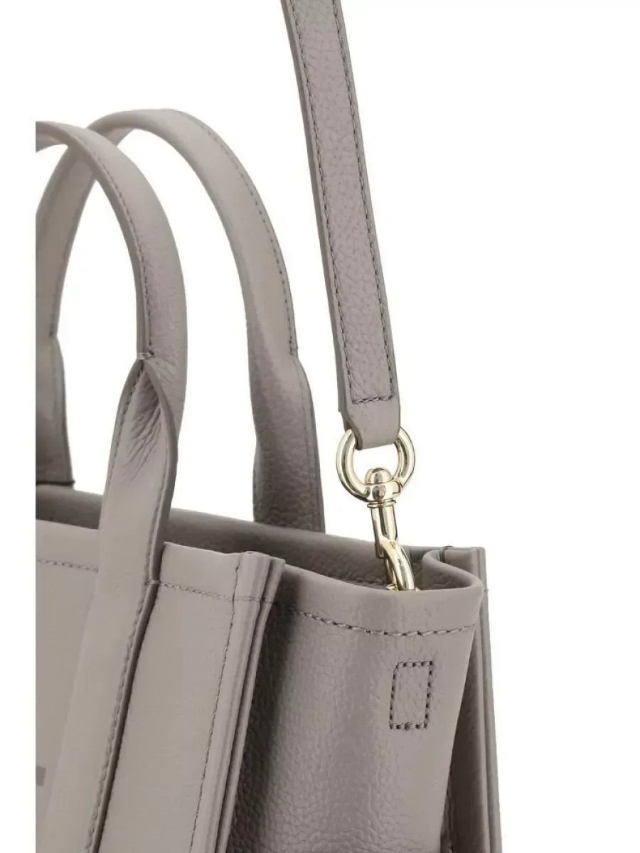 Marc Jacobs The Tote Bag灰色，顶部拉链