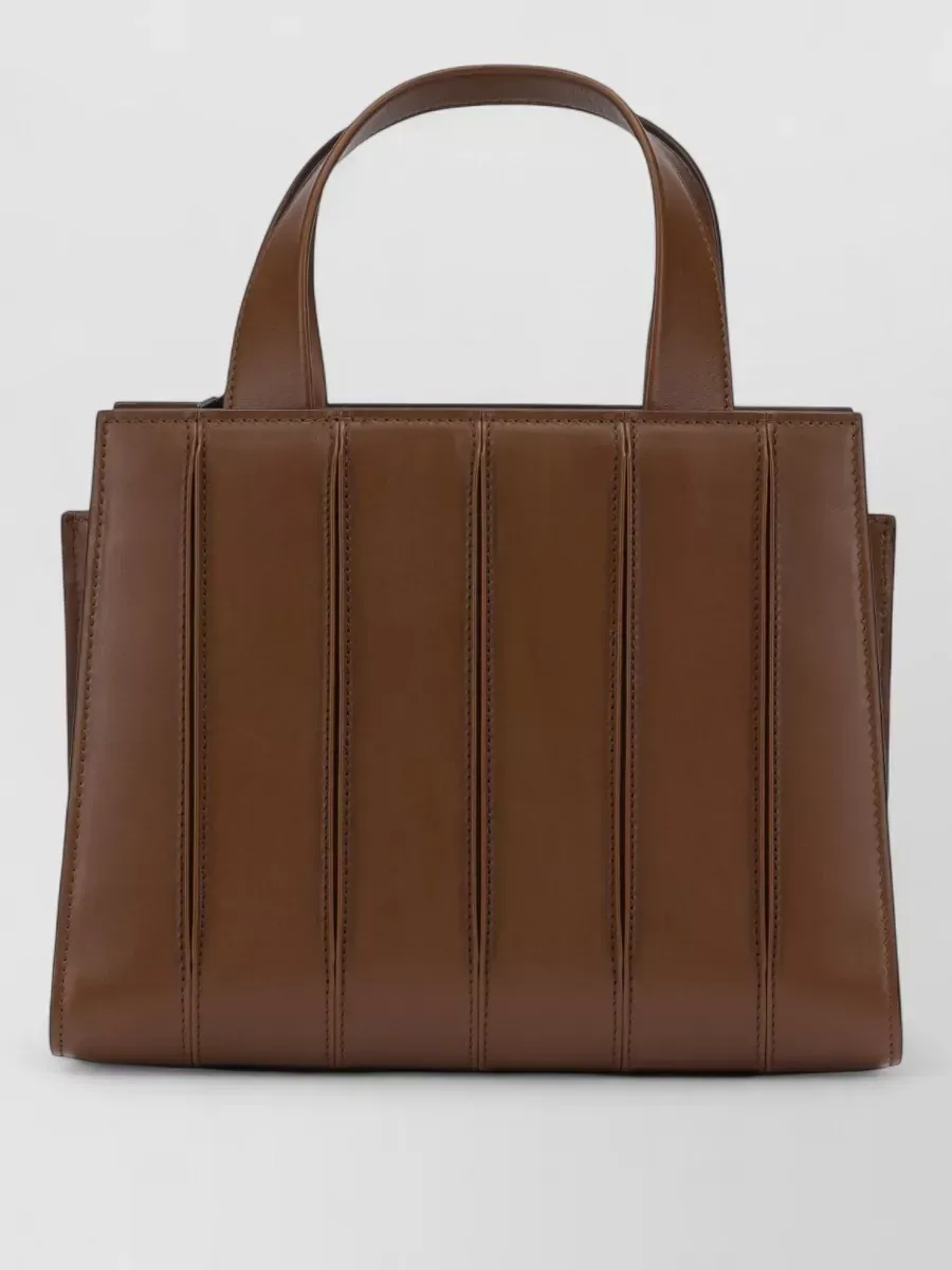 Max Mara Whitney Bag 5 Small in marrone, foto 2