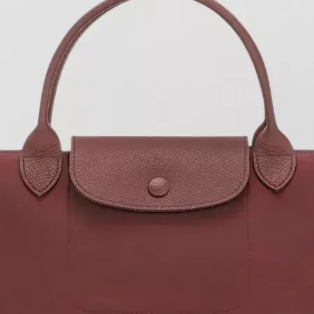 Longchamp Tote in Bordeaux, Detail