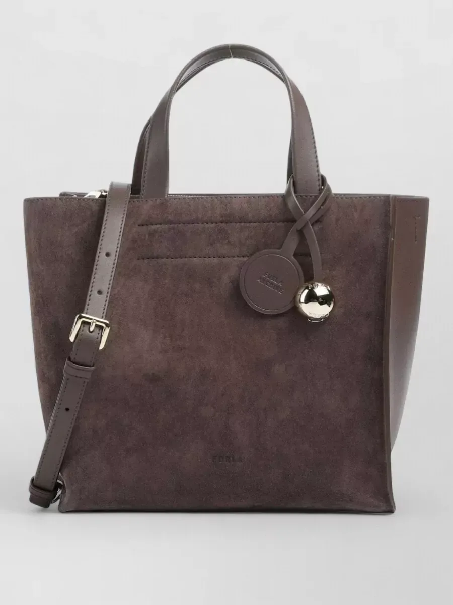 Furla Divide It Small in marrone, foto 1