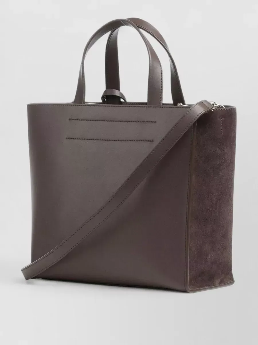 Furla Divide It Small in marrone, foto 2