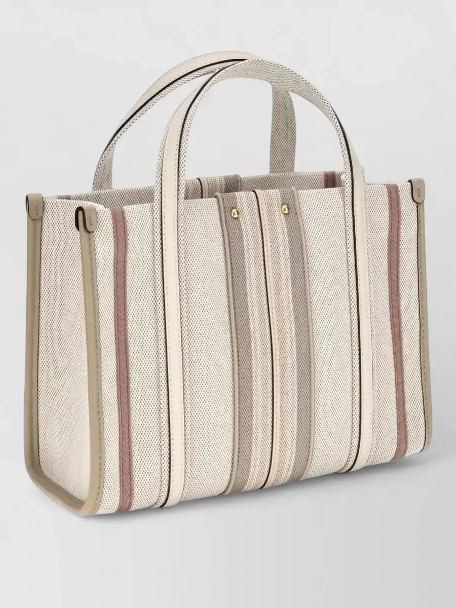 Chloé Woody Small in Beige, photo 3