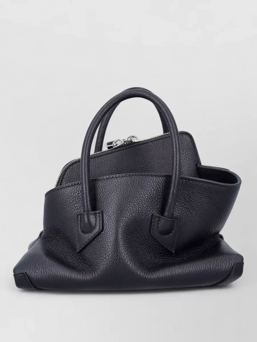 حقيبة The Attico Mini Tote باللون الأسود، الصورة 1
