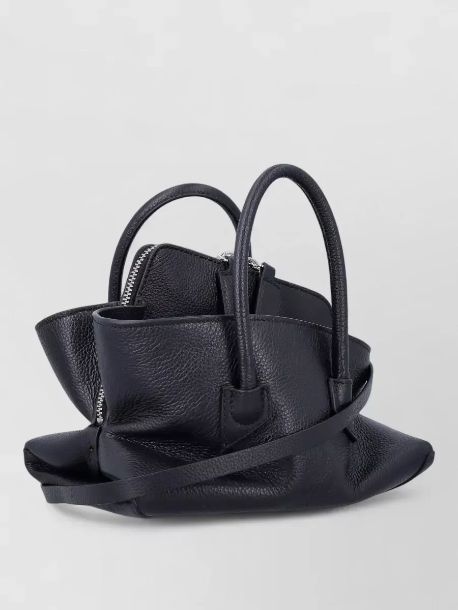 حقيبة The Attico Mini Tote باللون الأسود، الصورة 3