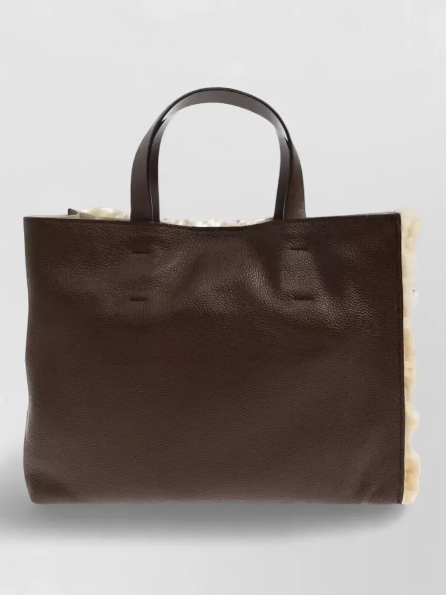 Marni Museo Shearling in beige, foto 3
