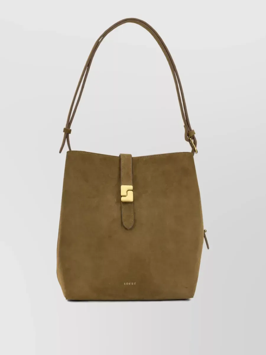 Soeur Schultertasche Small in Braun, Foto 1