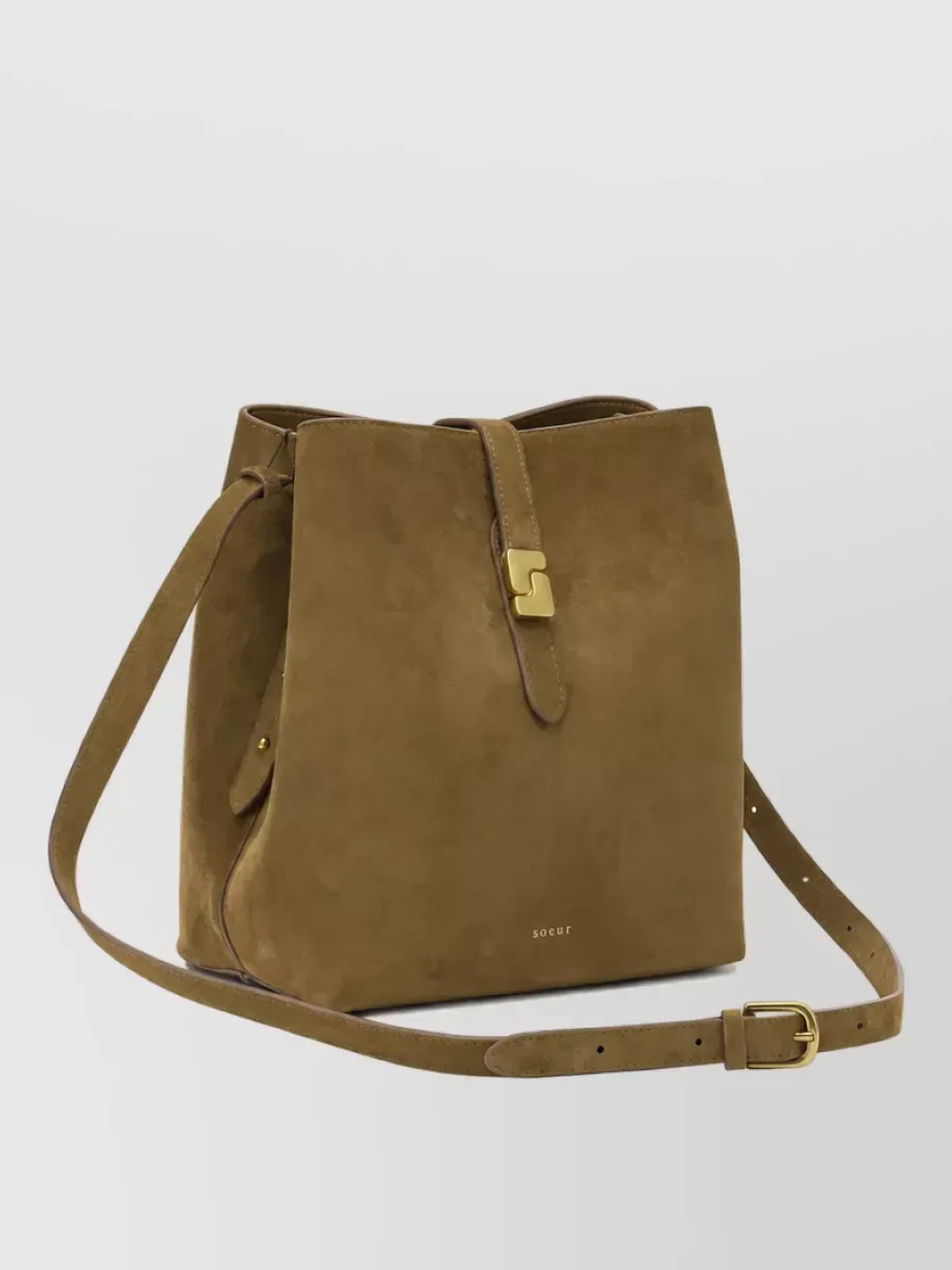 Soeur Schultertasche Small in Braun, Foto 3