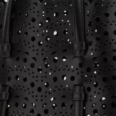 Alaïa Mina 20 noir, détail