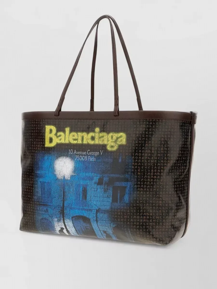 Balenciaga Shopping Tote Large 蓝色款,图片3