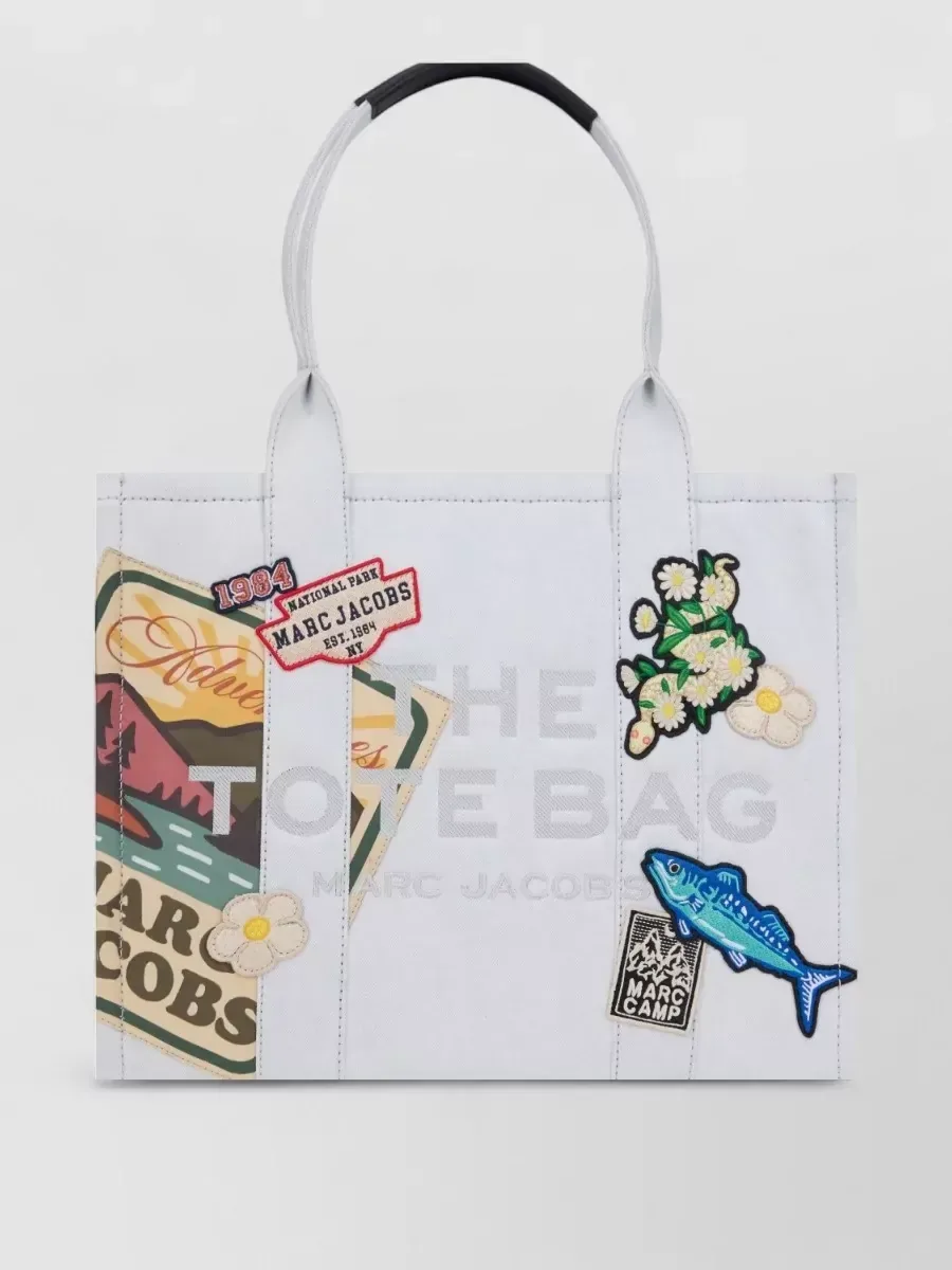 Marc Jacobs Landscape Patches Tote in White, photo 1