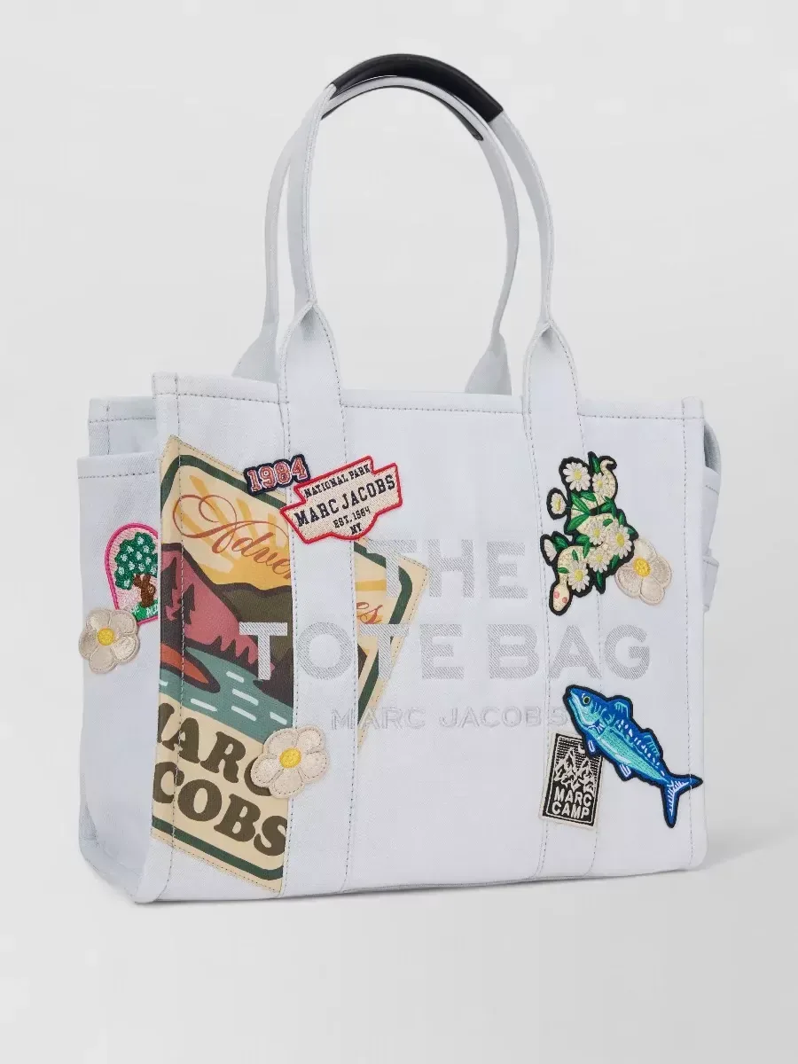 Marc Jacobs Landscape Patches Tote in White, photo 3