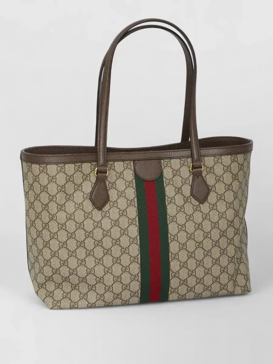 Gucci Ophidia GG Medium in Beige, photo 1