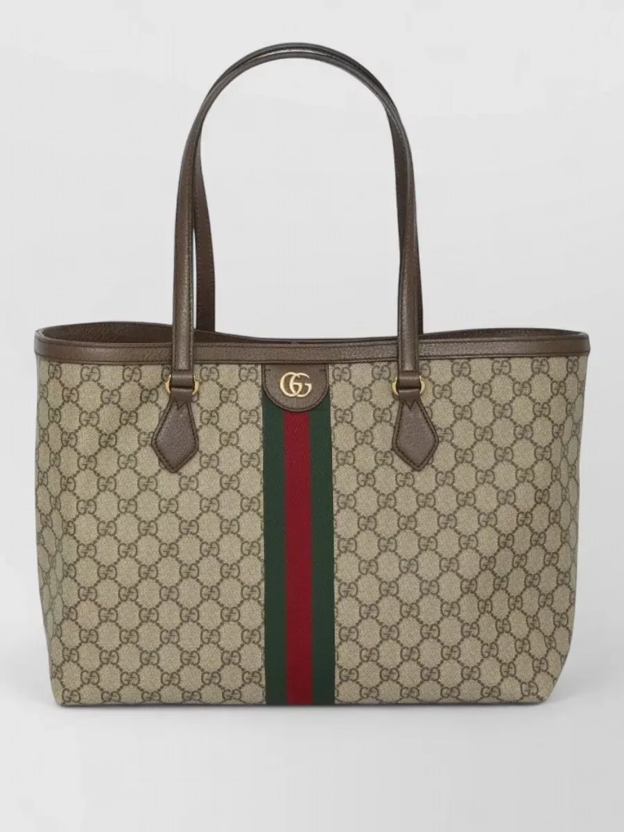 Gucci Ophidia GG Medium in Beige, photo 2