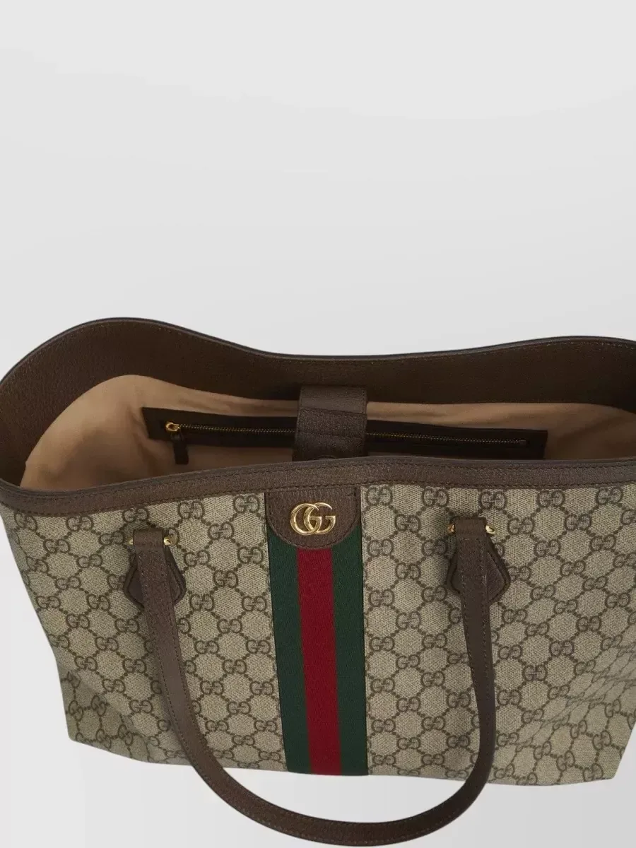Gucci Ophidia GG Medium in Beige, photo 3