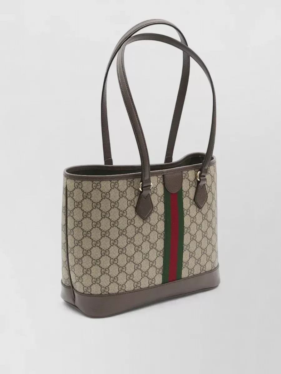 Gucci Ophidia Medium Tote Bag in Beige, Foto 2
