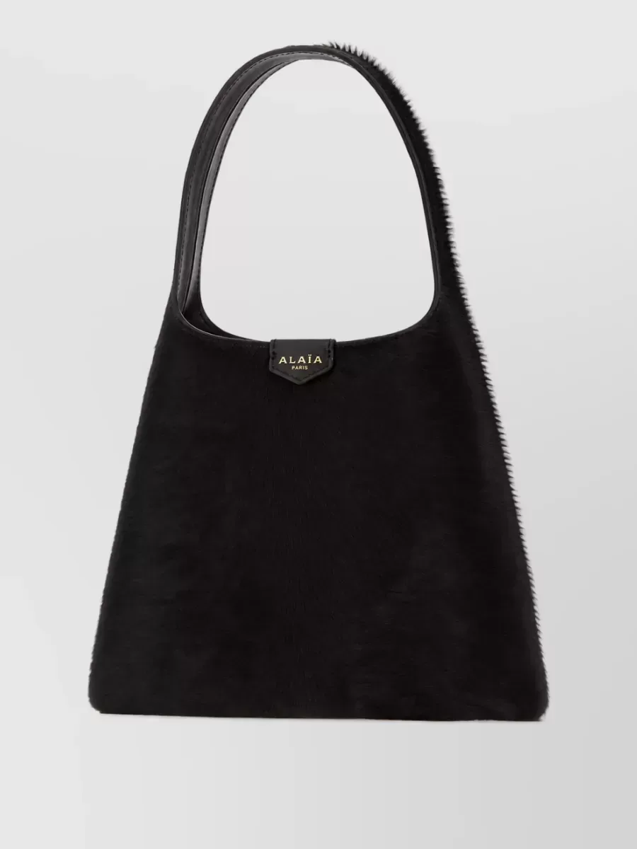 Alaïa Mini Hobo Bag in Schwarz, Foto 1