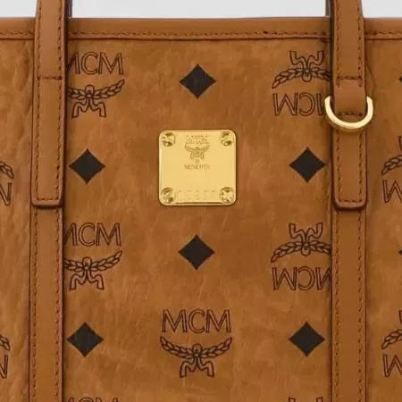 MCM Toni Small in Brown, detail