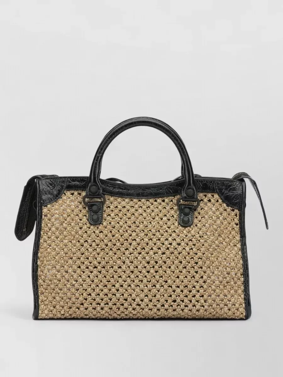 Sac cabas Balenciaga Le City Small beige, photo 2