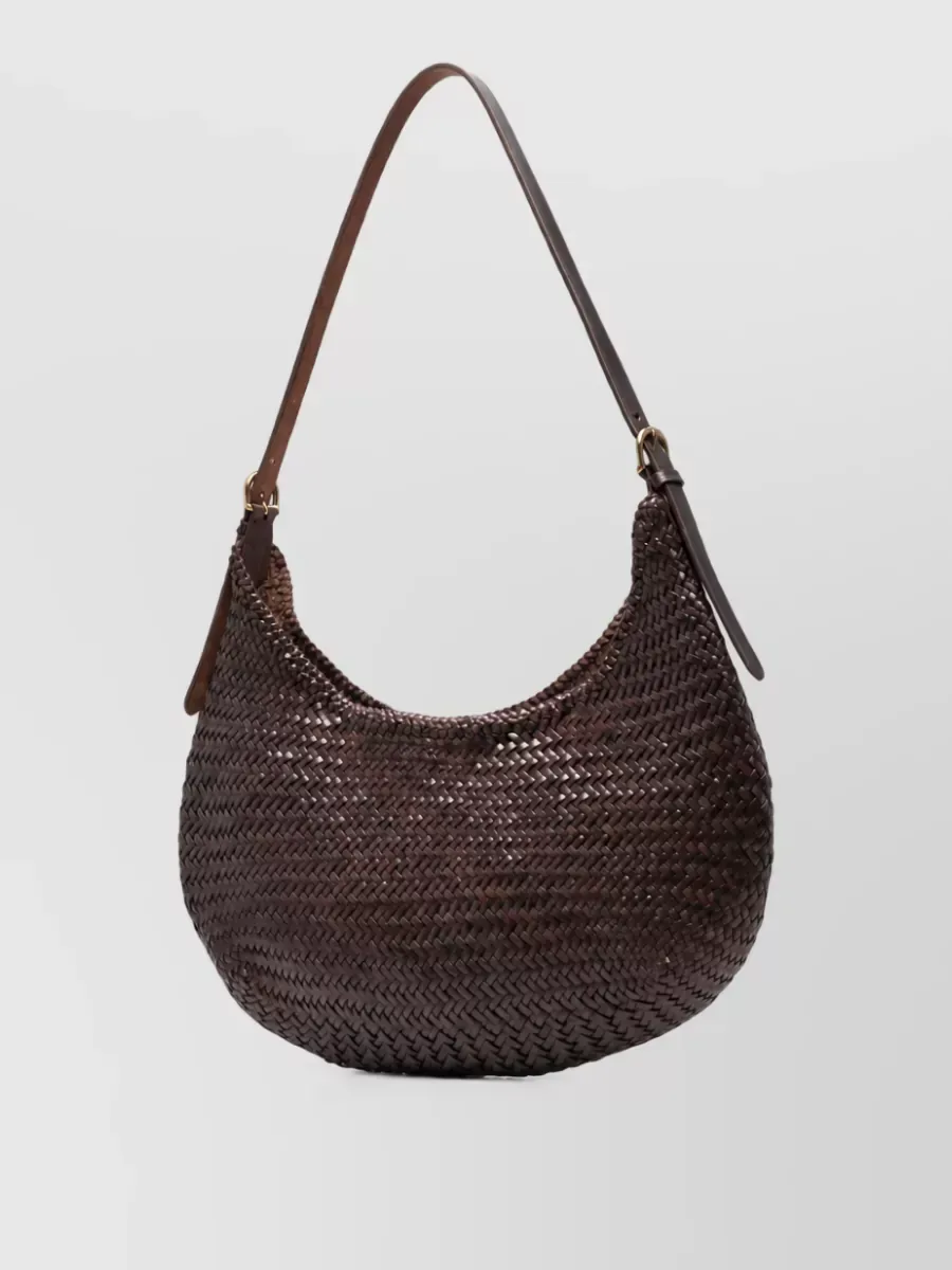 Borsa hobo Dragon Diffusion Luna Piena Large marrone, foto 1