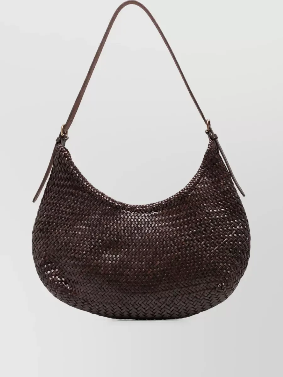 Borsa hobo Dragon Diffusion Luna Piena Large marrone, foto 3